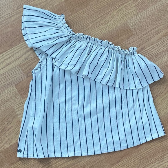 Billabong one shoulder top with ruffle - Picture 3 of 9